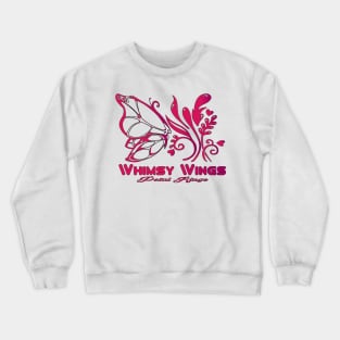 Wings Butterfly Flower Lovers Best Gift For Life Style Crewneck Sweatshirt